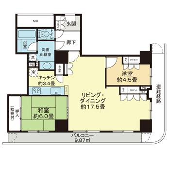 アイ・タワーの間取り