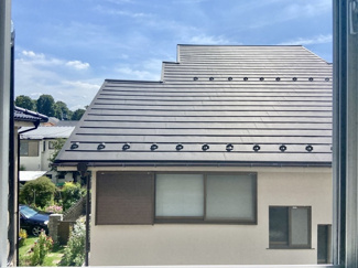 ★お向かいさんとは、少し距離が離れています
