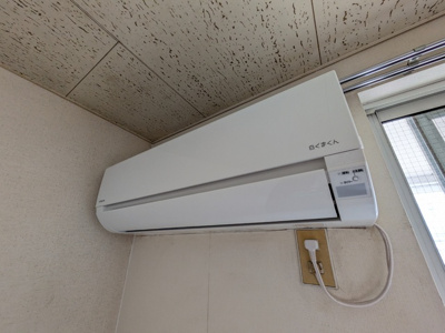 エアコンです♪※清掃前です。