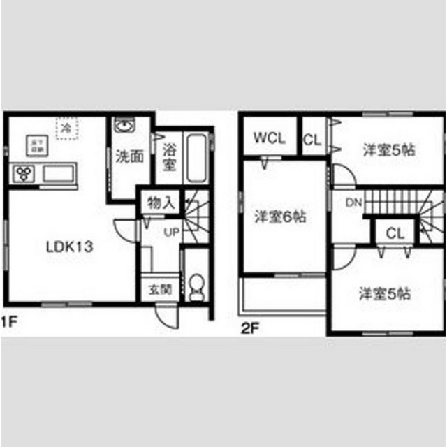 Ｌａｎｄ　ｃｏｕｒｔ　高田橋駅の間取り