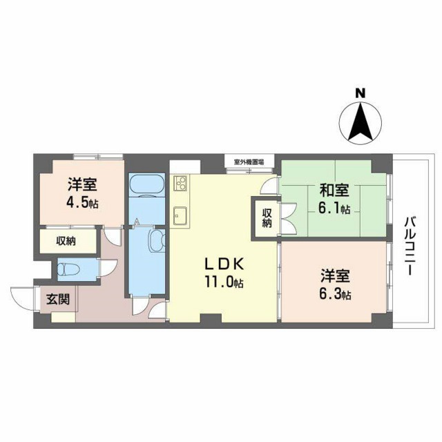 Ｍａｉｓｏｎ　Ｇｏｔｏｈの間取り