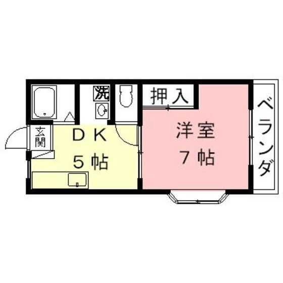 ベルメゾンの間取り