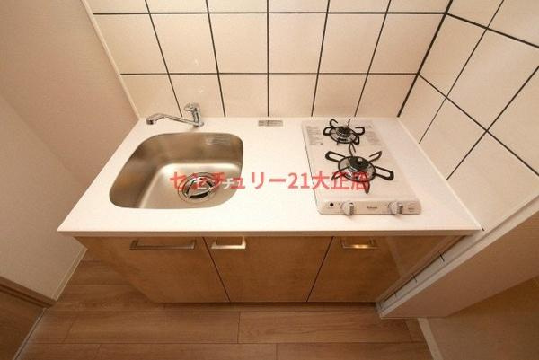 エスリード弁天町ルシェンテのキッチン