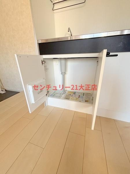 大阪市港区築港４丁目の賃貸マンションのキッチン