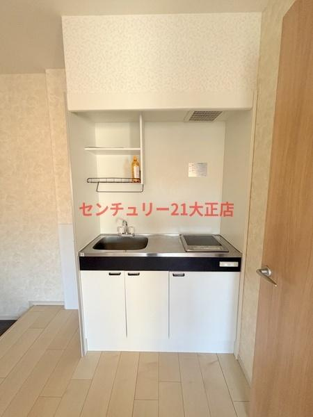 大阪市港区築港４丁目の賃貸マンションのキッチン