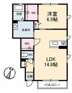 【間取り】 | シャーメゾン雲山