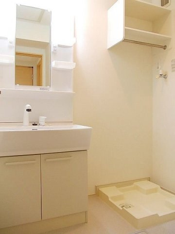 アリエッタの洗面所|コンパクトで使いやすい洗面所