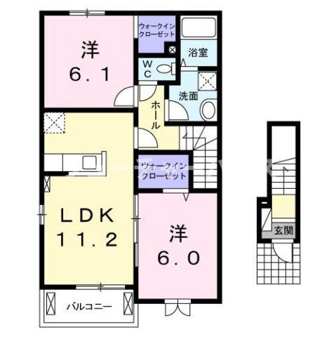 ハレ　レアラニの間取り