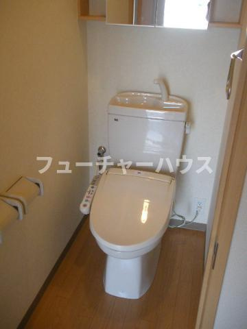 エバーハイムのトイレ|シャワー付トイレ（イメージ）