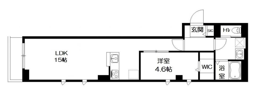 ベルフォンスの間取り