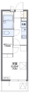 【間取り】 | レオパレス高瀬ヒュッテ１