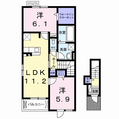 【間取り】 | トーサムポロⅡ