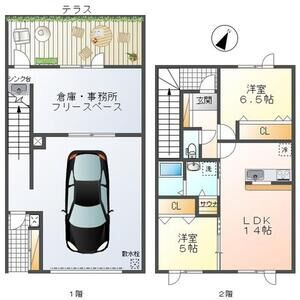 【間取り】 | SETTLE ZIII protean  C棟