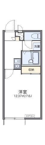 レオパレスレオーノⅢの間取り