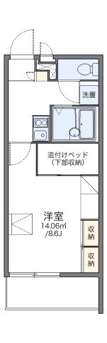 レオパレスＹＵＴＡＫＡの間取り