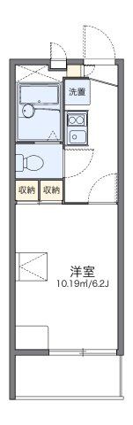 レオパレス桂Ⅱの間取り