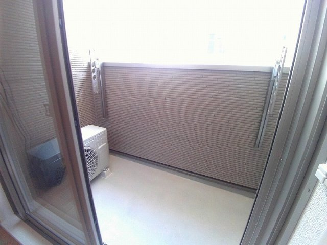 レガーロ　ノースⅡのバルコニー