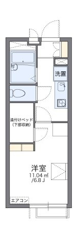 レオパレス歩の間取り