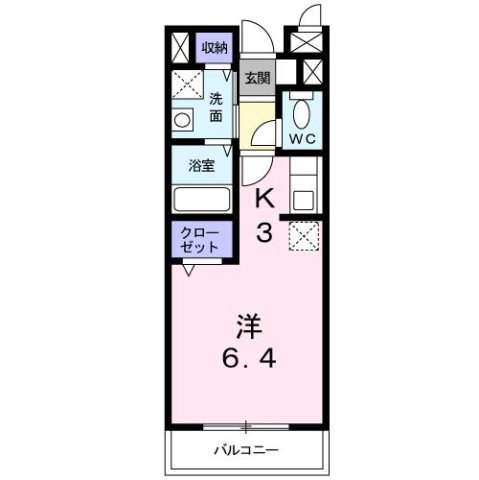 コガネハラーゼ・ナミキの間取り