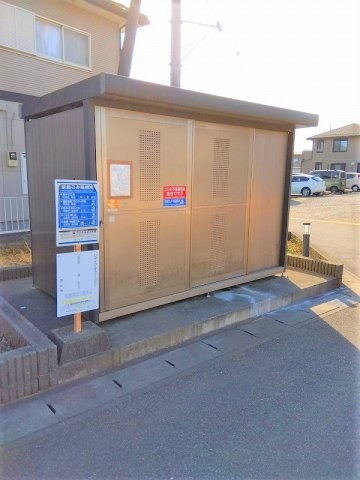 レオパレスオークヒルズＣのその他|ゴミステーション