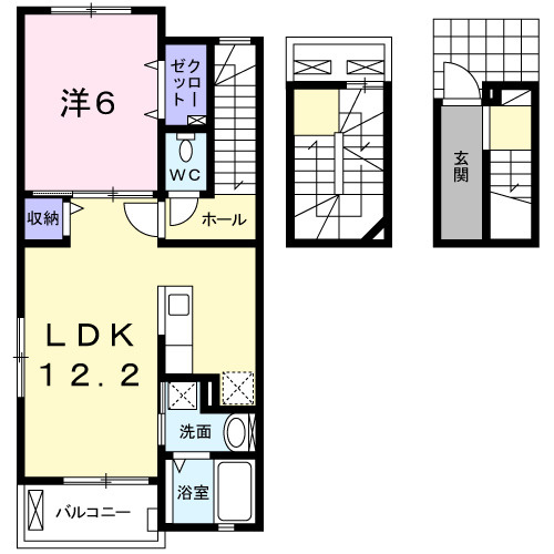 ブローテ　ハウスの間取り