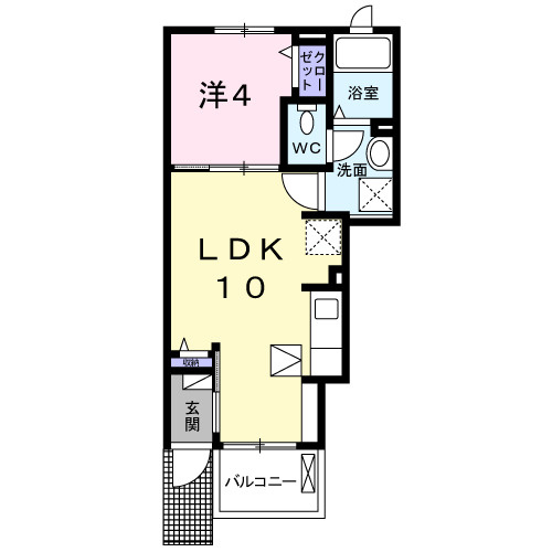 プレシャス１９の間取り