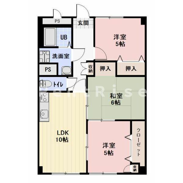 グリーンシティ岩倉の間取り