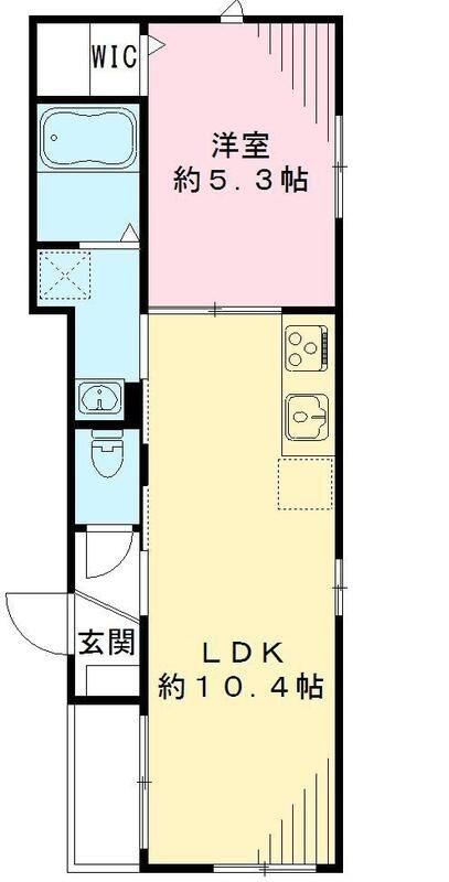 パストラーレ嶺町の間取り|間取りです。