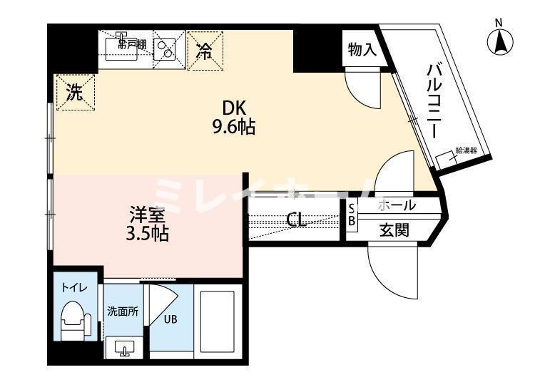 BloomResidenceの間取り
