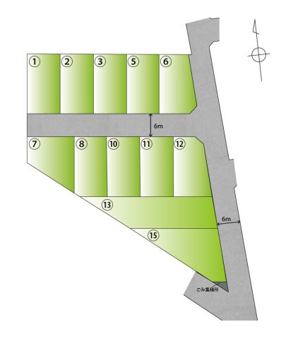加納Ⅺ　10号地　【土地＋建物参考プラン】の区画図