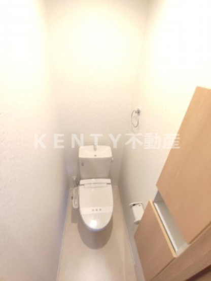 【トイレ】 | パストラーレ嶺町 | 落ち着いた色調のトイレです