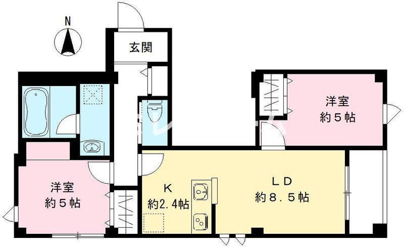 北品川テラスの間取り