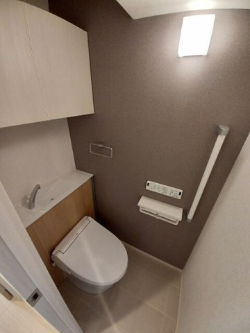 スアヴィス谷在家のトイレ|トイレもきれいです