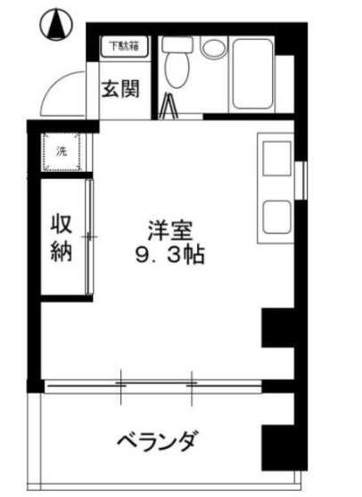 らぷと松が谷の間取り