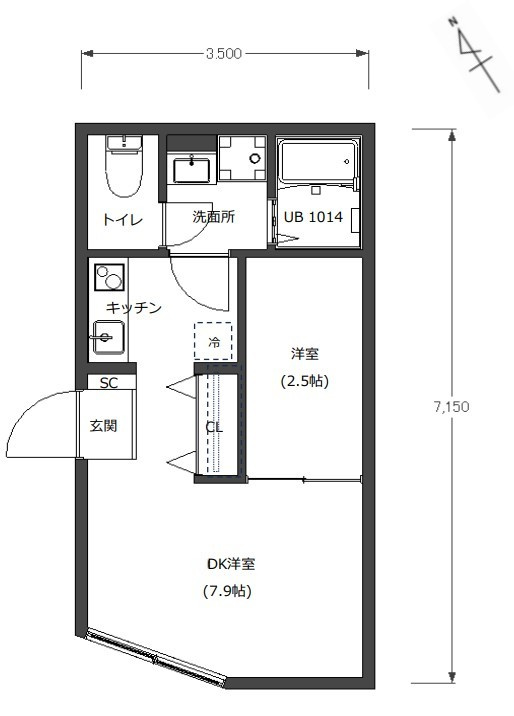 D-STYLEお花茶屋の間取り