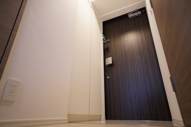 リビオメゾン新大橋の玄関|※写真は同タイプ住戸です。