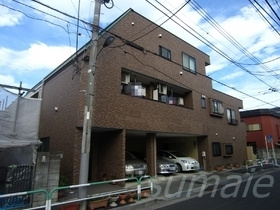 グランドソレーユの外観|閑静な住宅街です