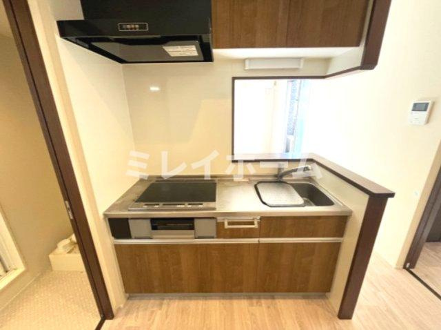 ヴィル・リジエールⅡのキッチン|同建物内、別のお部屋の参考写真になります。