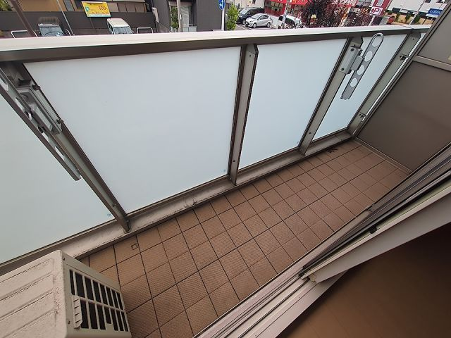 ルミエール大和東のバルコニー|他号室の写真です。