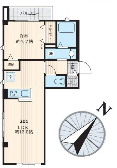 ラフェリーチェの間取り