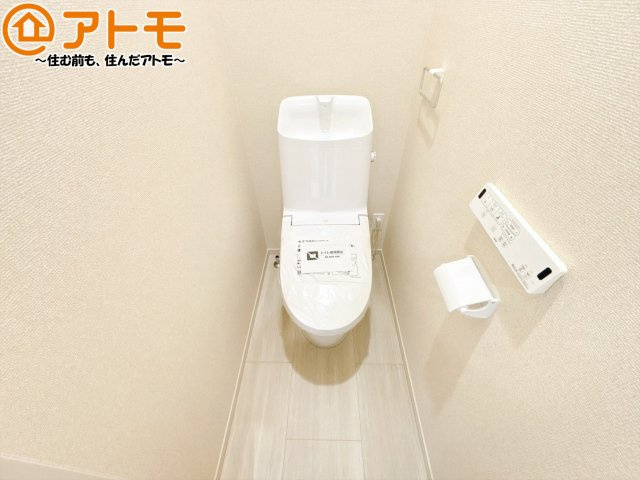 【トイレ】 | 葵区水落町4期　新築戸建　全1棟 | 毎日使うトイレだからこそ機能性を重視したいですよね！温水洗浄便座で快適な時間をお過ごしください♪