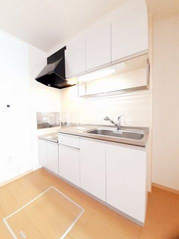 ポプルスＢのキッチン|当社、チルホームのHPもご覧ください(^^)/物件情報多数♪