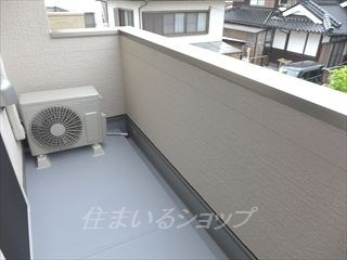 ミルク　ディッパーのバルコニー