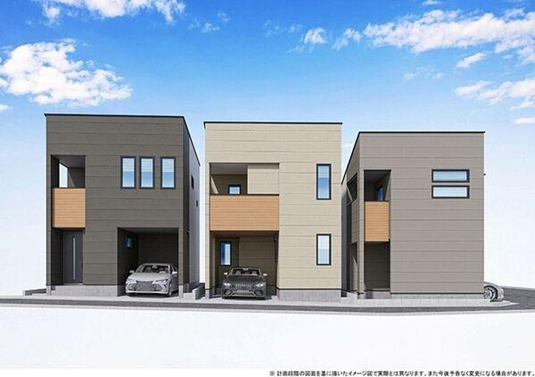【横浜市南区中村町4丁目288-17全3棟新築戸建て】★仲介手数料無料★（中村小学校・平楽中学校）