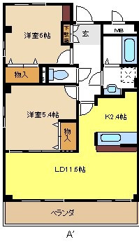 ガーデニングヒルズ神の倉Ⅱの間取り