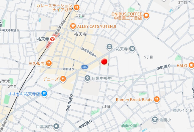 【地図】 | レジディア祐天寺