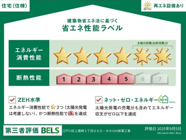 Arco Mistletoeの省エネ性能ラベル