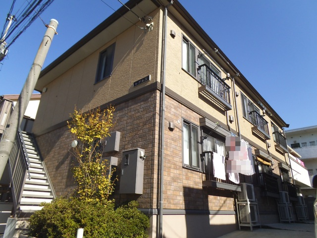 レグルスの外観|２階建てアパートです☆