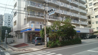 【周辺】 | あうん荘（Ｄ） | ローソン那覇ハーバービュー通店まで400m