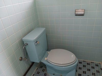 【トイレ】 | 丸勝アパートＢ | 落ち着いた色調のトイレです